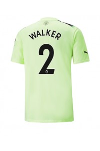 Manchester City Kyle Walker #2 Voetbaltruitje 3e tenue 2022-23 Korte Mouw